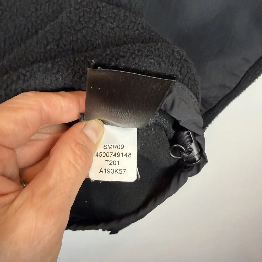The North Face Retro Denali Jacket Men L Black Fleece Full Zip Polartec Gorpcore
